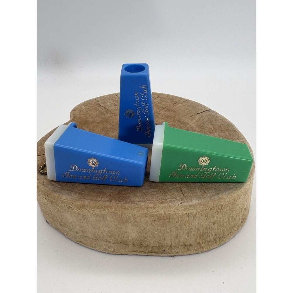 Lot of 3 Vintage Downingtown Inn & Golf Club PA Souvenir Viewers with Photos